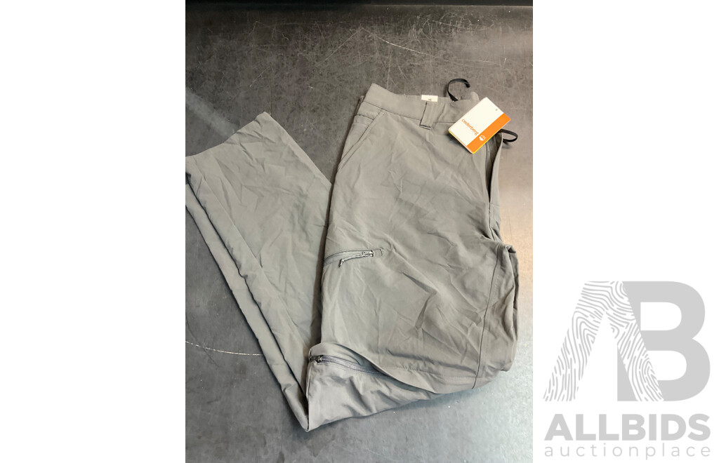 CEDERBERG, PUMA and KAPPA Men's Hiking Pants Size 36 and 40 and T-Shirts Size XL - ORP $379.99 - Lot of 5