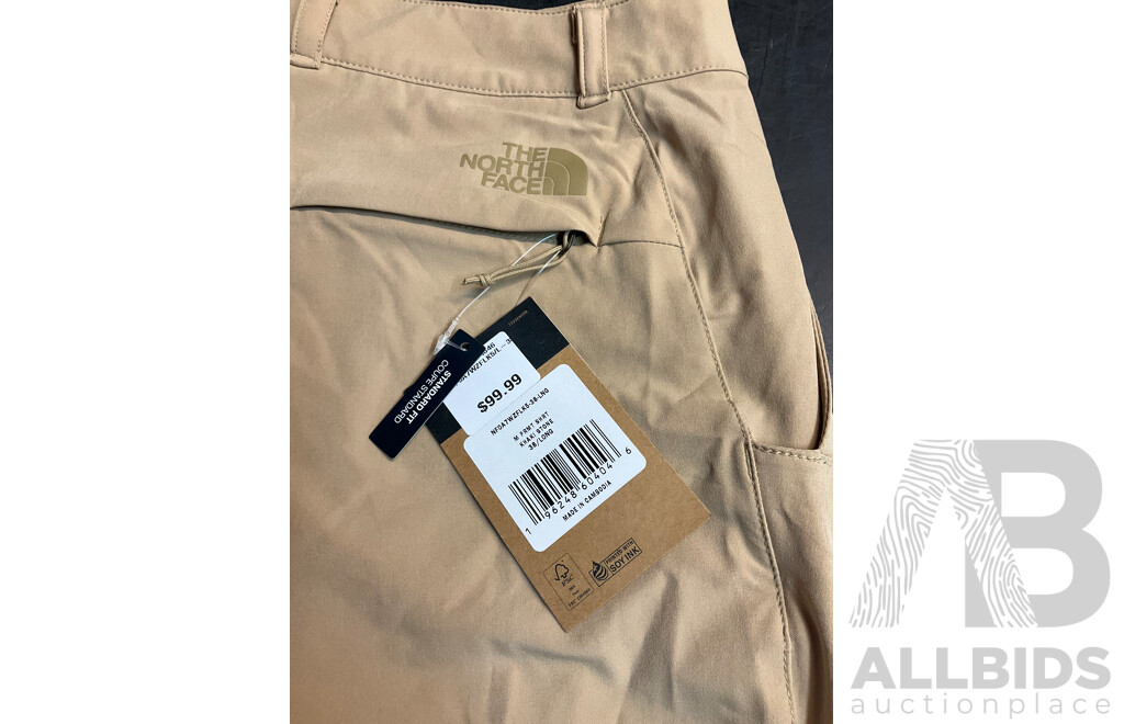 THE NORTH FACE Men's Shorts Size 38 and T-Shirts Size L - ORP $294.99 - Lot of 4