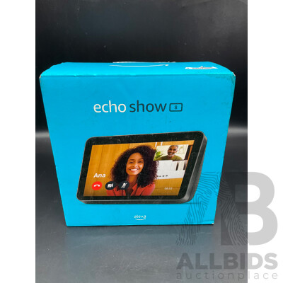 AMAZON Smart Home ECHO SHOW 8 Smart Display with ALEXA Built-in