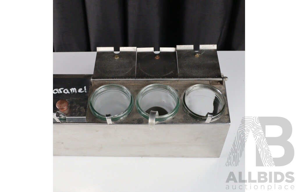 Retro Counter Top Milkshake Flavor Despensor