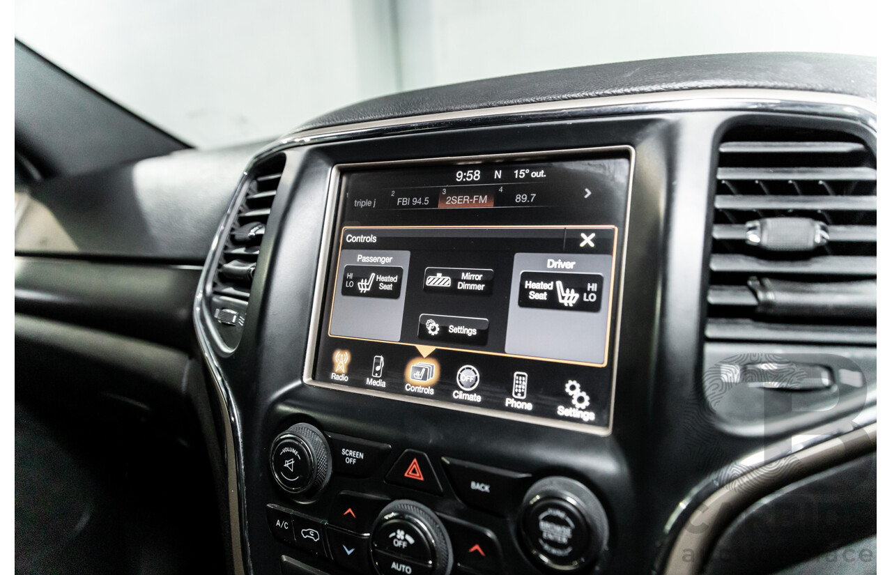 7/2013 Jeep Grand Cherokee Laredo (4x4) WK MY14 4d Wagon Black Forest Green Pearl Turbo Diesel 3.0L