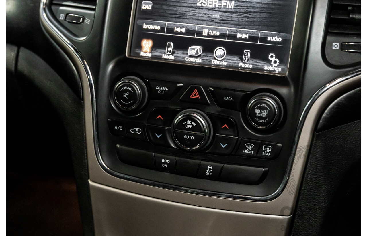 7/2013 Jeep Grand Cherokee Laredo (4x4) WK MY14 4d Wagon Black Forest Green Pearl Turbo Diesel 3.0L