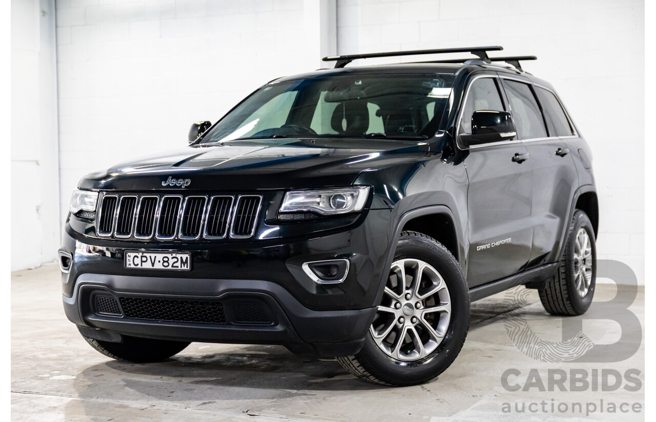 7/2013 Jeep Grand Cherokee Laredo (4x4) WK MY14 4d Wagon Black Forest Green Pearl Turbo Diesel 3.0L