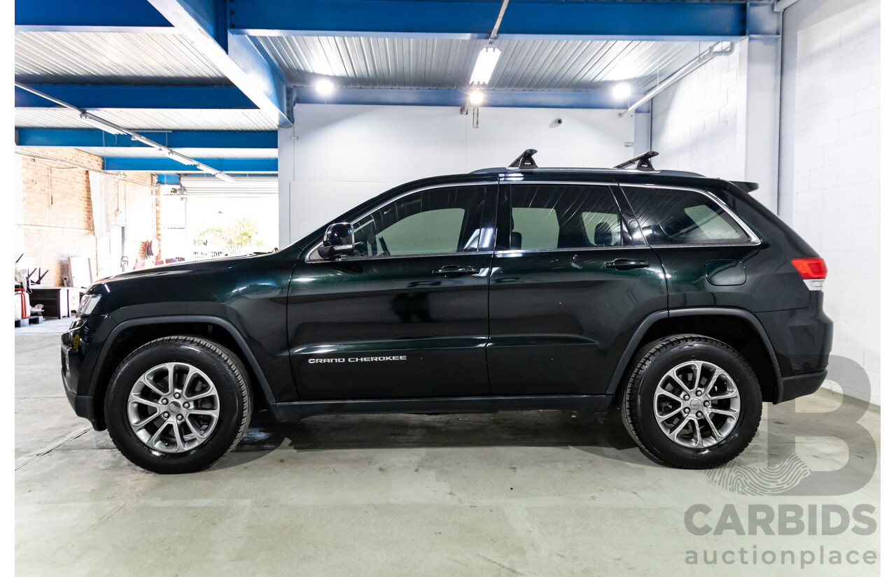 7/2013 Jeep Grand Cherokee Laredo (4x4) WK MY14 4d Wagon Black Forest Green Pearl Turbo Diesel 3.0L