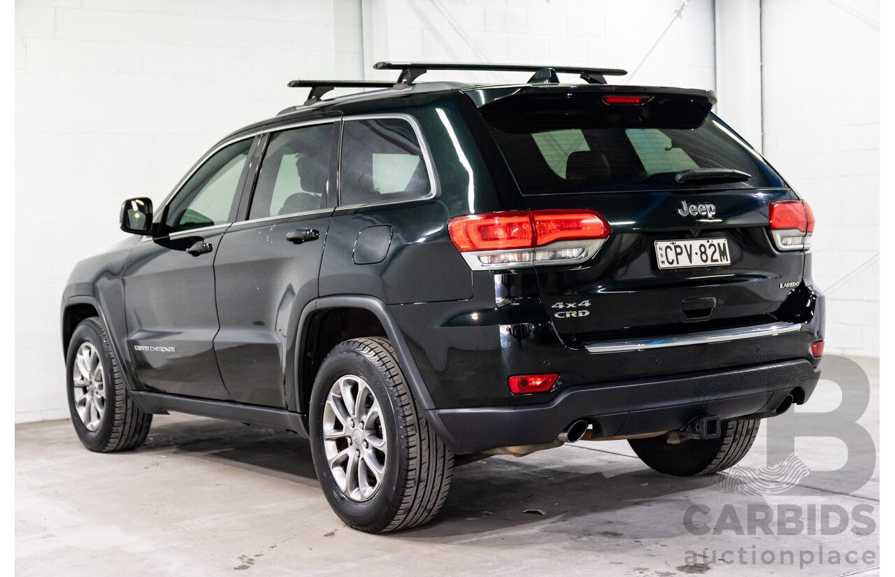 7/2013 Jeep Grand Cherokee Laredo (4x4) WK MY14 4d Wagon Black Forest Green Pearl Turbo Diesel 3.0L