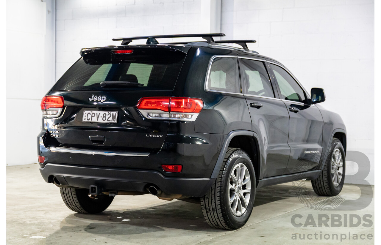 7/2013 Jeep Grand Cherokee Laredo (4x4) WK MY14 4d Wagon Black Forest Green Pearl Turbo Diesel 3.0L