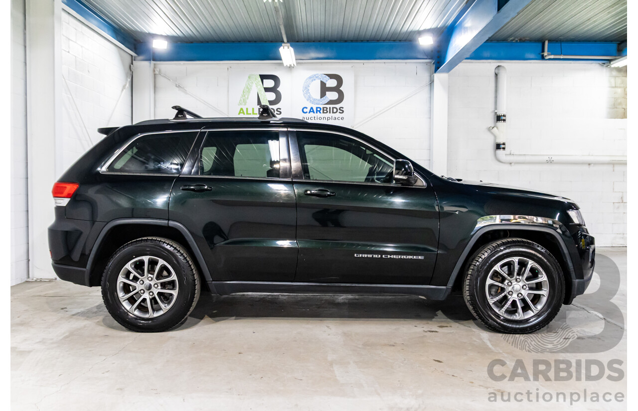 7/2013 Jeep Grand Cherokee Laredo (4x4) WK MY14 4d Wagon Black Forest Green Pearl Turbo Diesel 3.0L