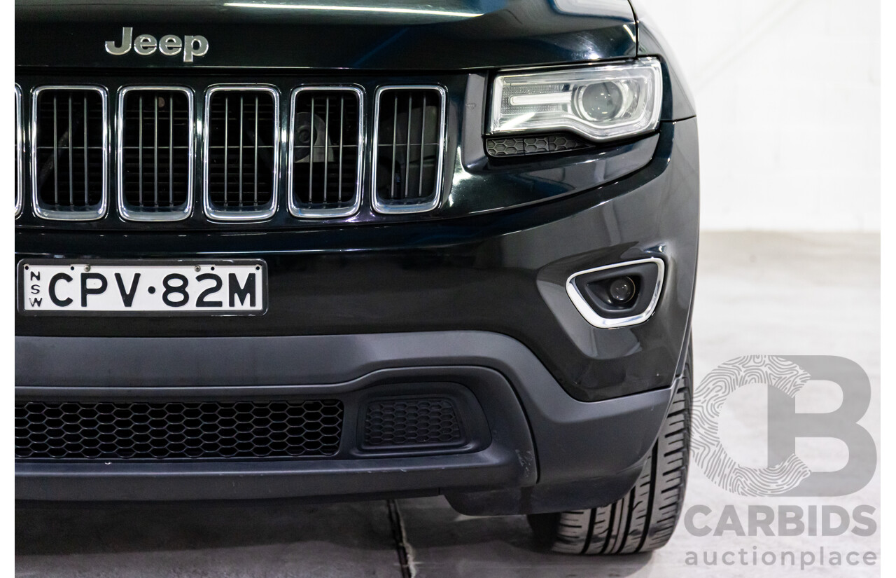 7/2013 Jeep Grand Cherokee Laredo (4x4) WK MY14 4d Wagon Black Forest Green Pearl Turbo Diesel 3.0L