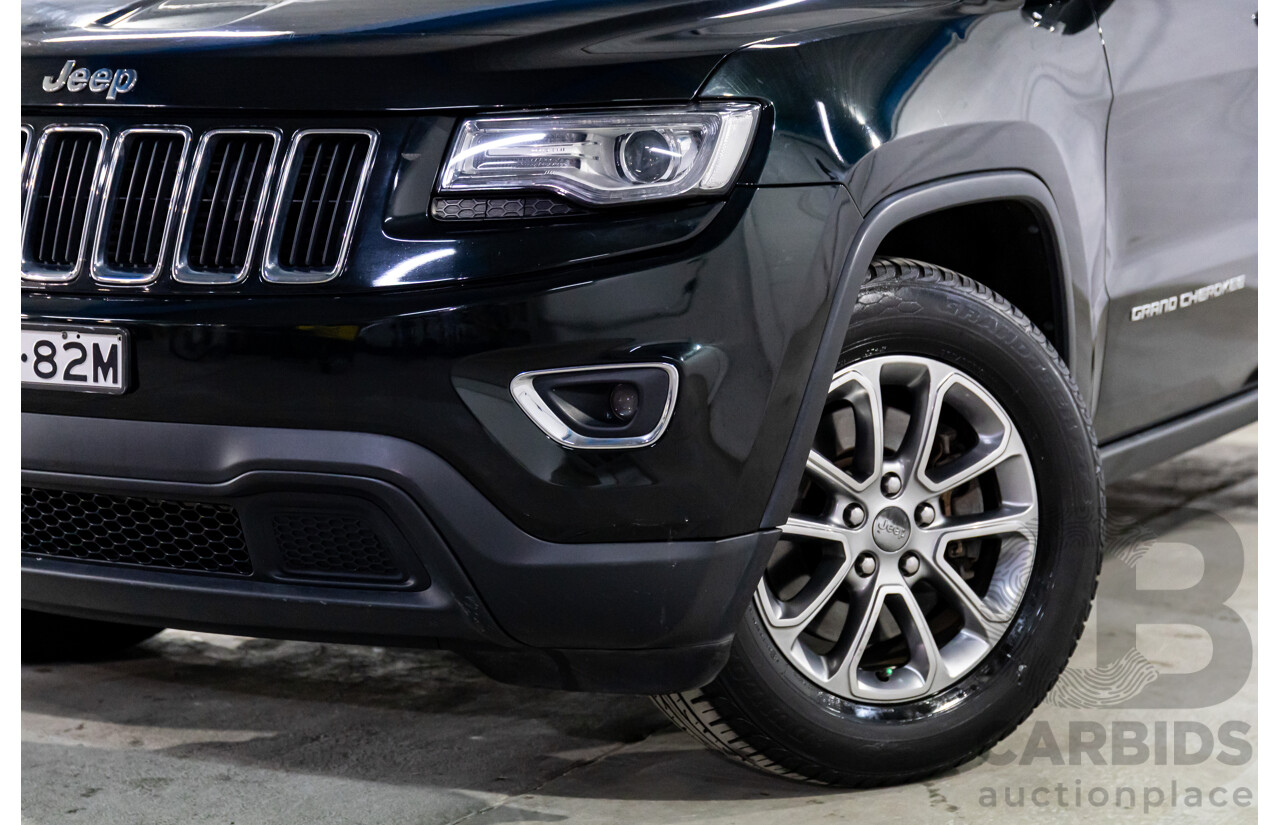 7/2013 Jeep Grand Cherokee Laredo (4x4) WK MY14 4d Wagon Black Forest Green Pearl Turbo Diesel 3.0L