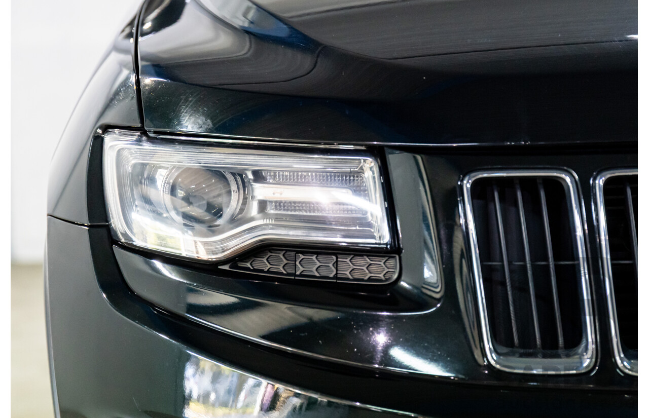 7/2013 Jeep Grand Cherokee Laredo (4x4) WK MY14 4d Wagon Black Forest Green Pearl Turbo Diesel 3.0L