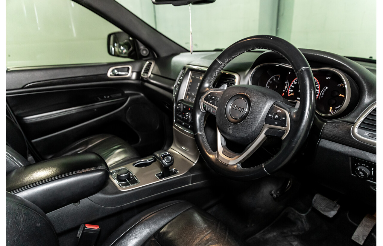 7/2013 Jeep Grand Cherokee Laredo (4x4) WK MY14 4d Wagon Black Forest Green Pearl Turbo Diesel 3.0L