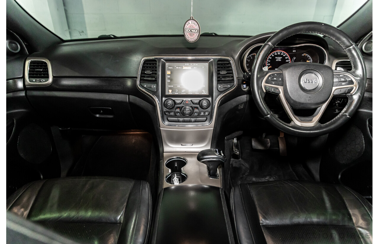 7/2013 Jeep Grand Cherokee Laredo (4x4) WK MY14 4d Wagon Black Forest Green Pearl Turbo Diesel 3.0L