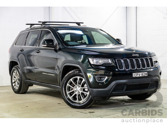 7/2013 Jeep Grand Cherokee Laredo (4x4) WK MY14 4d Wagon Black Forest Green Pearl Turbo Diesel 3.0L