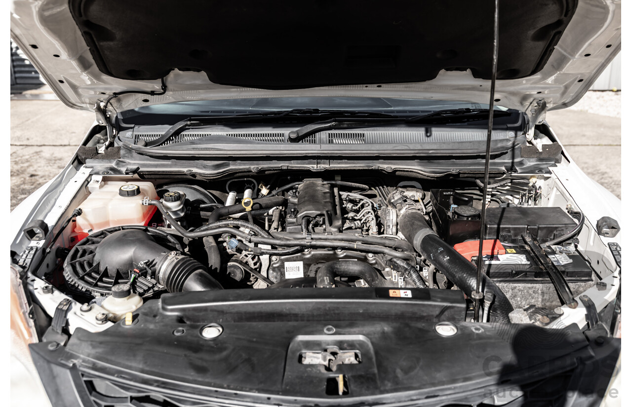 12/2012 Mazda BT-50 XT (4x2) C/Chas Cool White Turbo Diesel 2.2L