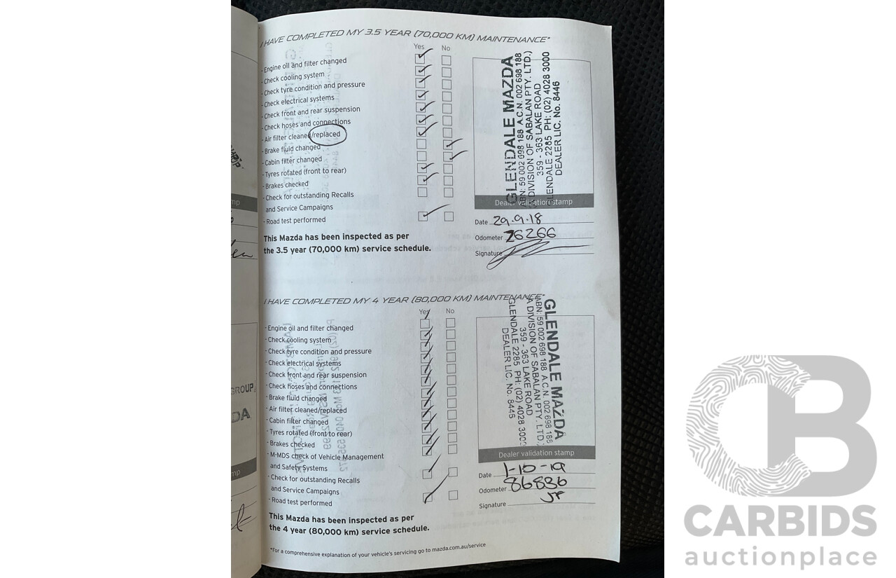 12/2012 Mazda BT-50 XT (4x2) C/Chas Cool White Turbo Diesel 2.2L