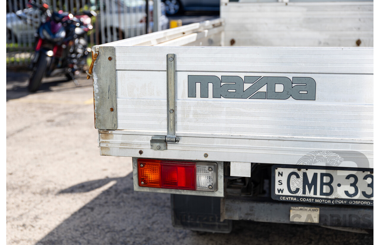 12/2012 Mazda BT-50 XT (4x2) C/Chas Cool White Turbo Diesel 2.2L