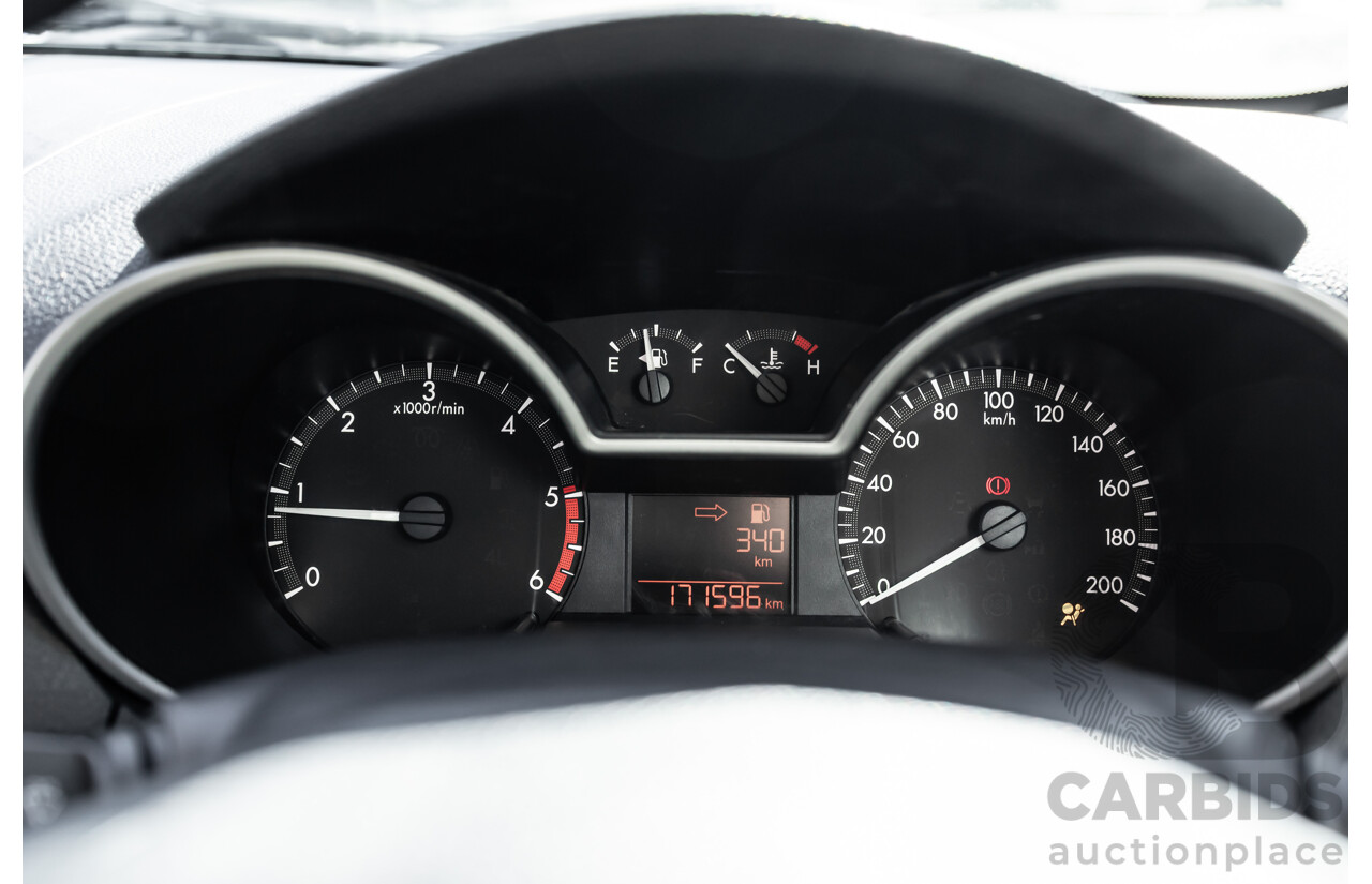 12/2012 Mazda BT-50 XT (4x2) C/Chas Cool White Turbo Diesel 2.2L
