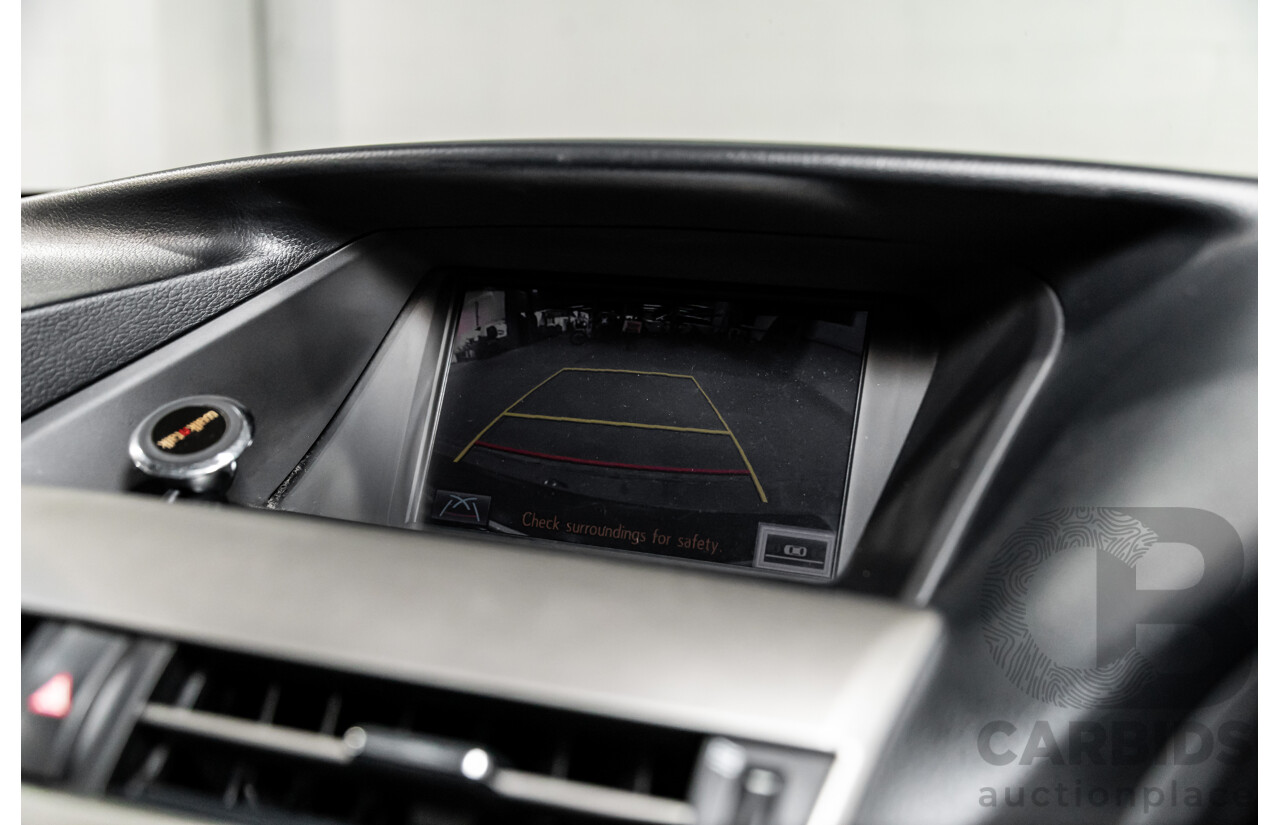 1/2014 Lexus RX450h Sports Luxury GYL15R MY12 4d Wagon Premium Silver Metallic 3.5L - 220kW Hybrid