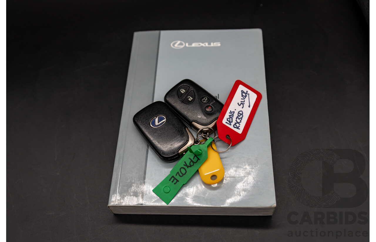 1/2014 Lexus RX450h Sports Luxury GYL15R MY12 4d Wagon Premium Silver Metallic 3.5L - 220kW Hybrid