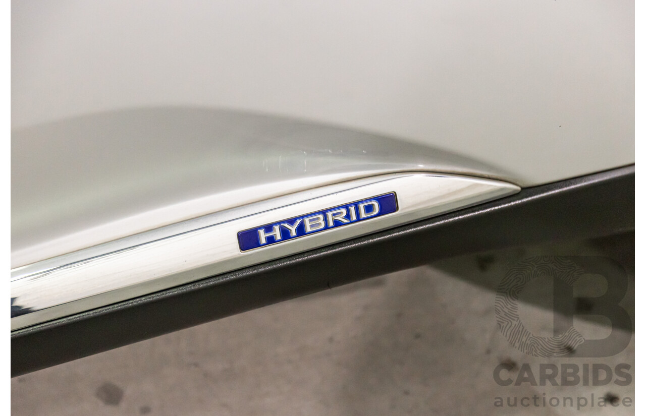 1/2014 Lexus RX450h Sports Luxury GYL15R MY12 4d Wagon Premium Silver Metallic 3.5L - 220kW Hybrid