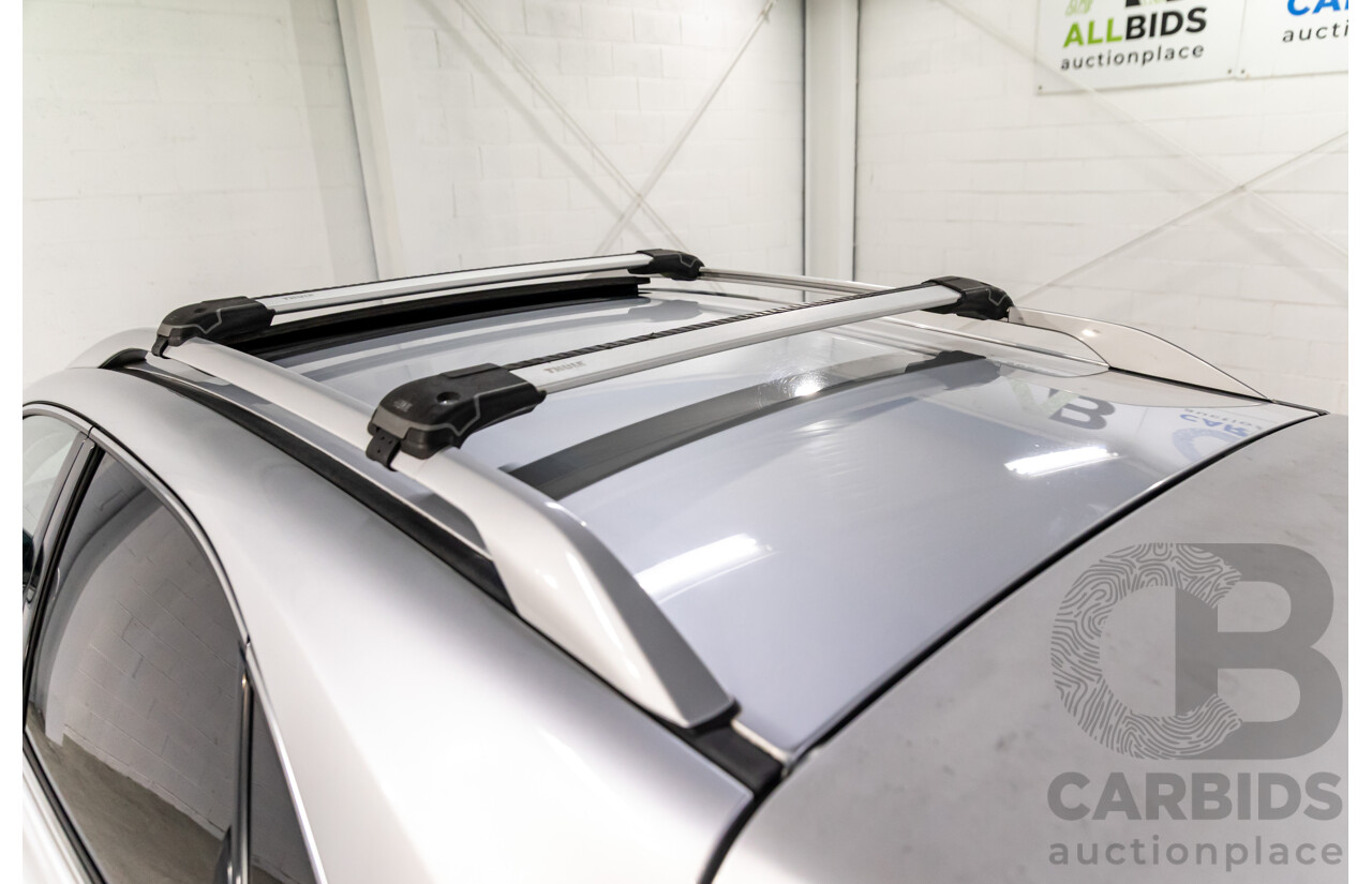 1/2014 Lexus RX450h Sports Luxury GYL15R MY12 4d Wagon Premium Silver Metallic 3.5L - 220kW Hybrid