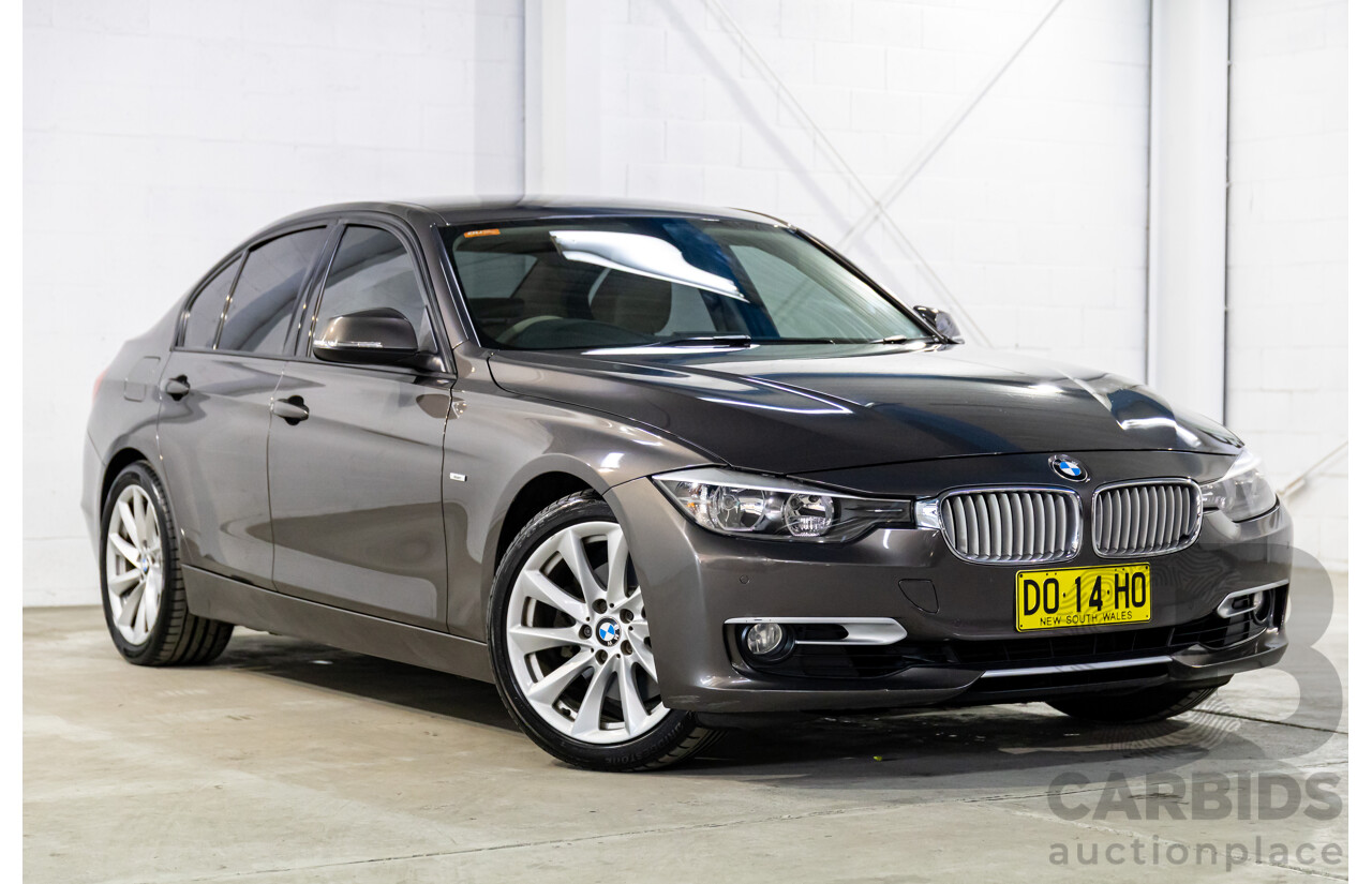 4/2012 BMW 328i Modern Line F30 4d Sedan Havanna Metallic Turbo 2.0L