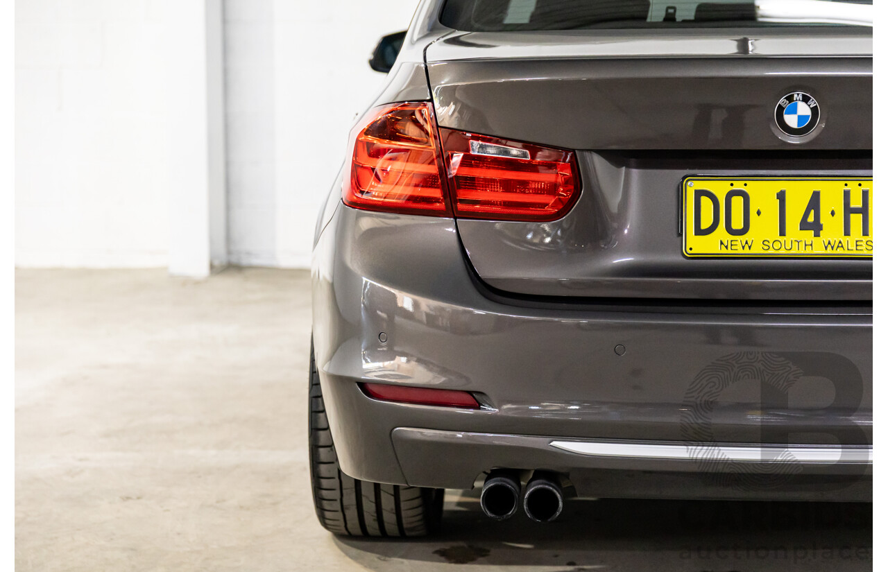 4/2012 BMW 328i Modern Line F30 4d Sedan Havanna Metallic Turbo 2.0L