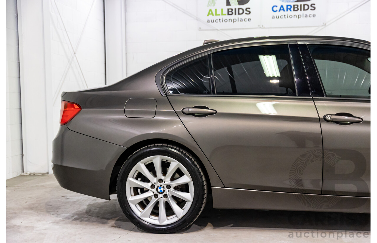 4/2012 BMW 328i Modern Line F30 4d Sedan Havanna Metallic Turbo 2.0L