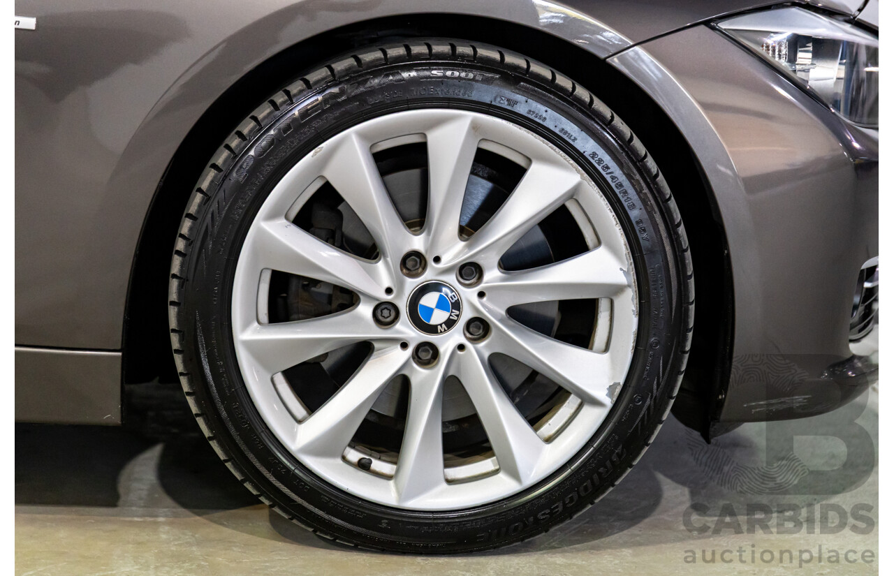 4/2012 BMW 328i Modern Line F30 4d Sedan Havanna Metallic Turbo 2.0L