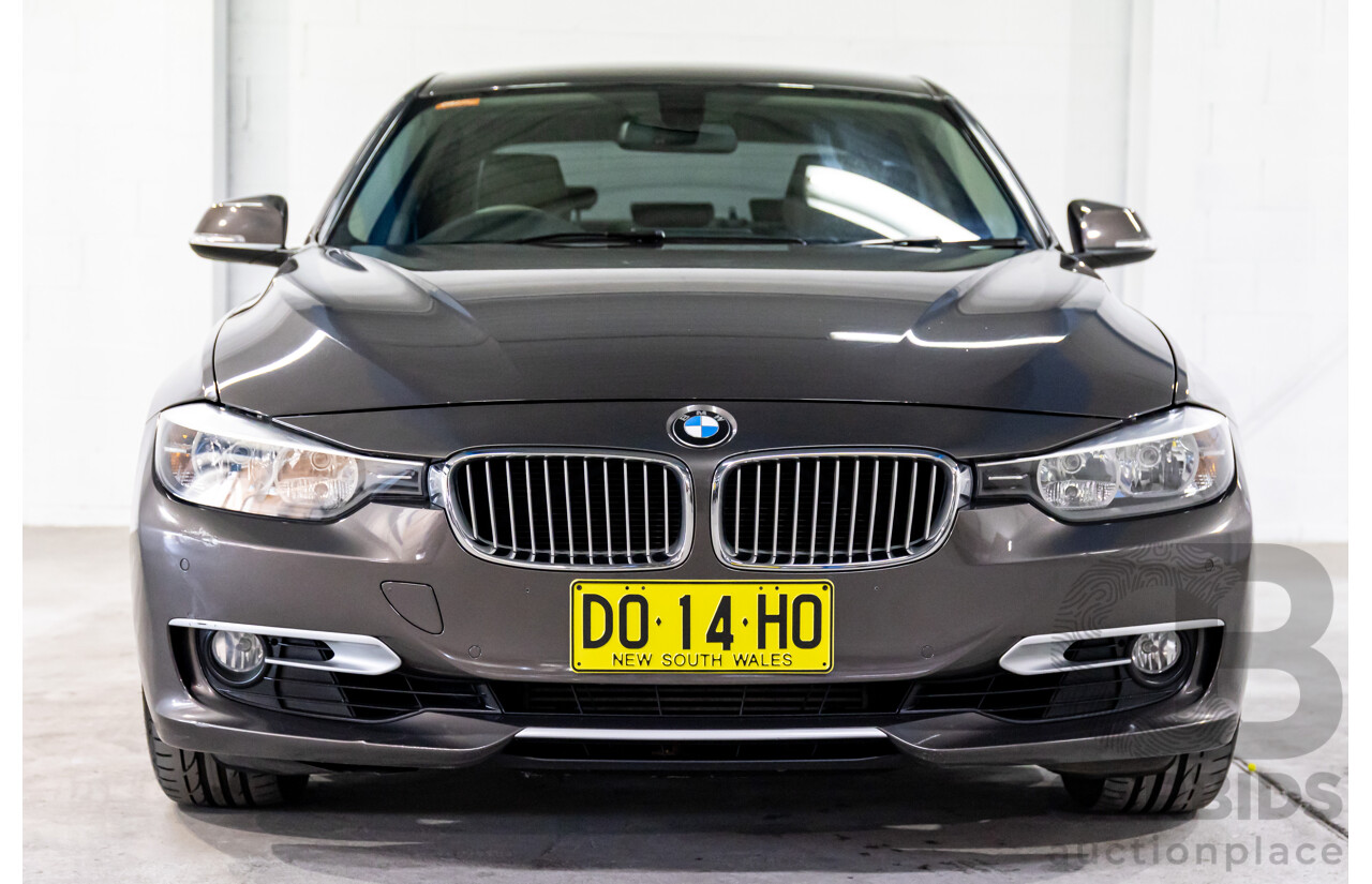 4/2012 BMW 328i Modern Line F30 4d Sedan Havanna Metallic Turbo 2.0L