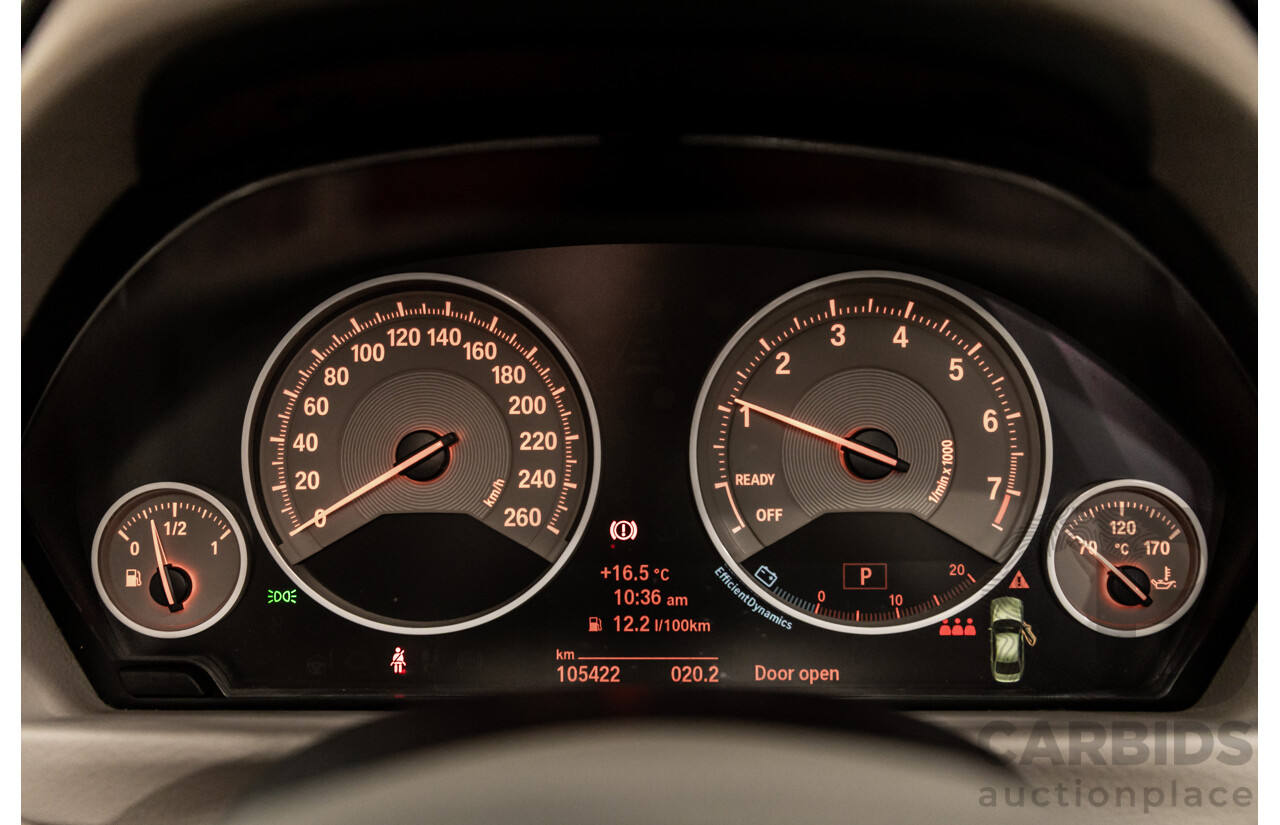 4/2012 BMW 328i Modern Line F30 4d Sedan Havanna Metallic Turbo 2.0L