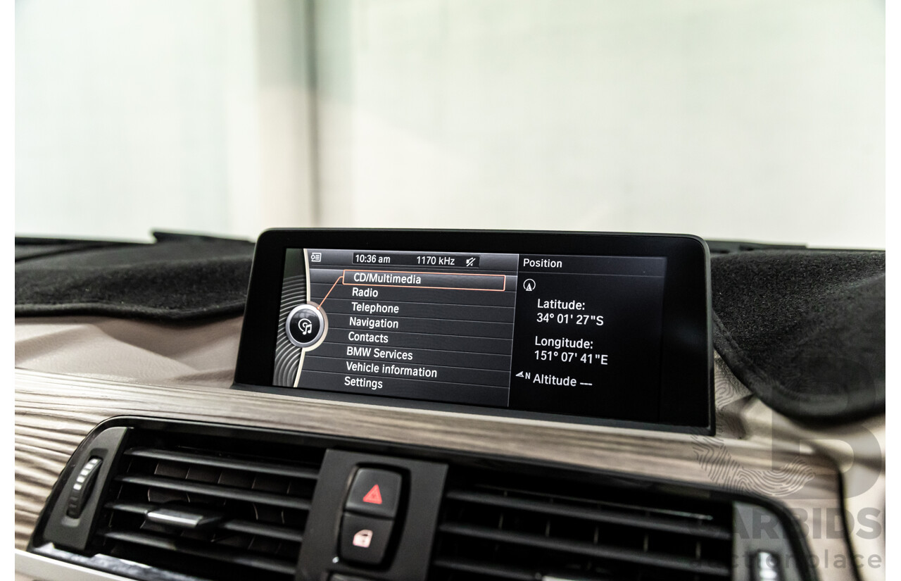 4/2012 BMW 328i Modern Line F30 4d Sedan Havanna Metallic Turbo 2.0L