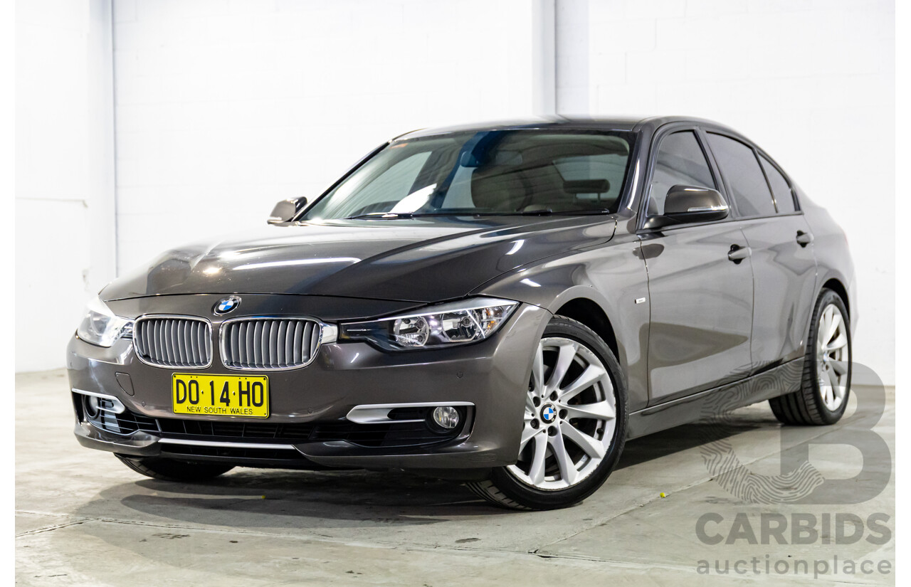 4/2012 BMW 328i Modern Line F30 4d Sedan Havanna Metallic Turbo 2.0L