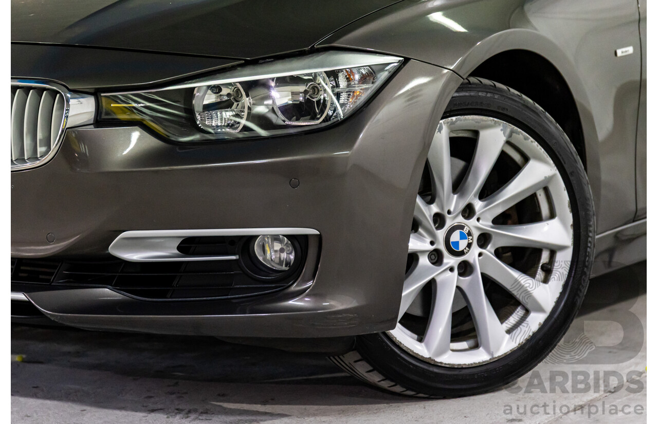 4/2012 BMW 328i Modern Line F30 4d Sedan Havanna Metallic Turbo 2.0L