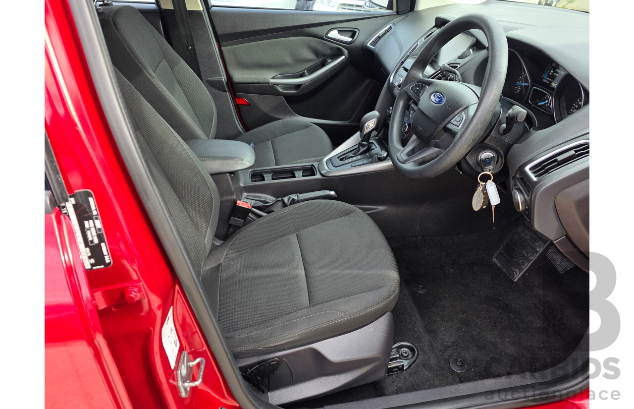 6/2016 Ford Focus Trend LZ 5d Hatchback Red Candy Turbo 1.5L