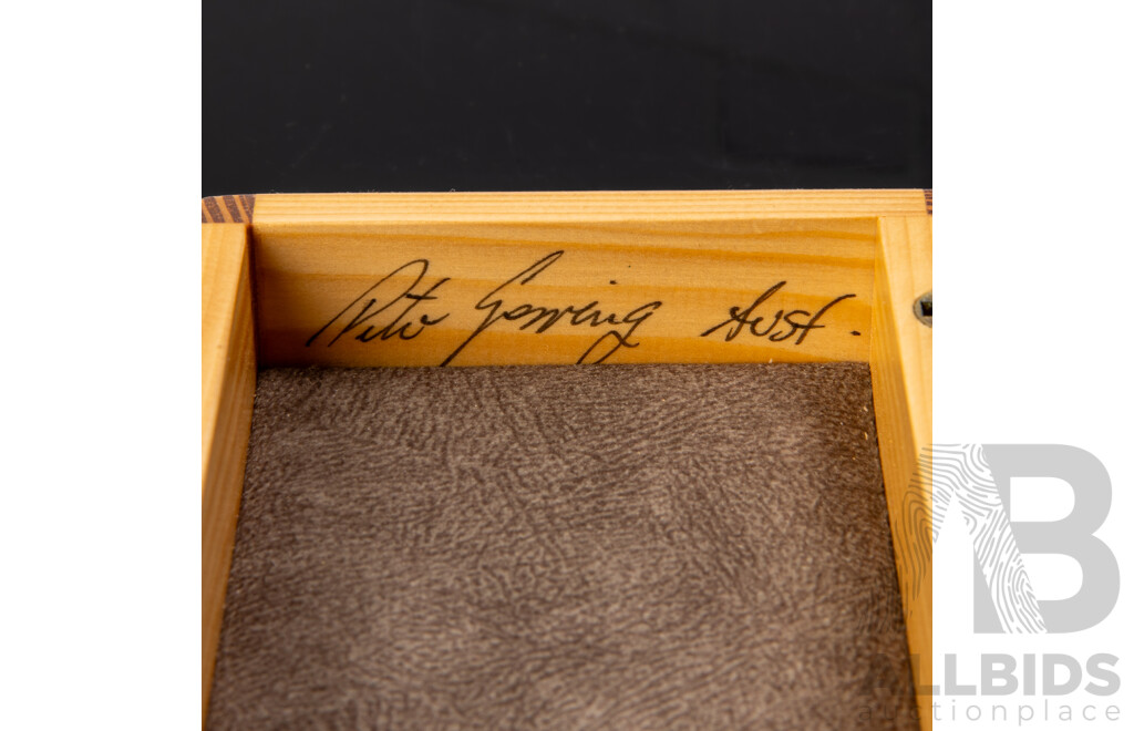 Two Australian Tasmanian Lidded Boxes by Peter Gorring Including Huon Pine Topped Larger Example, Both with Silky Oak Corners