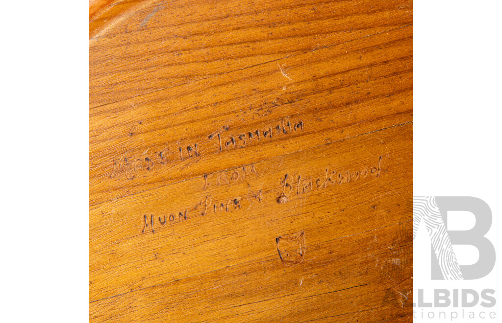 Three Australian Tasmanian Huon Pine Items