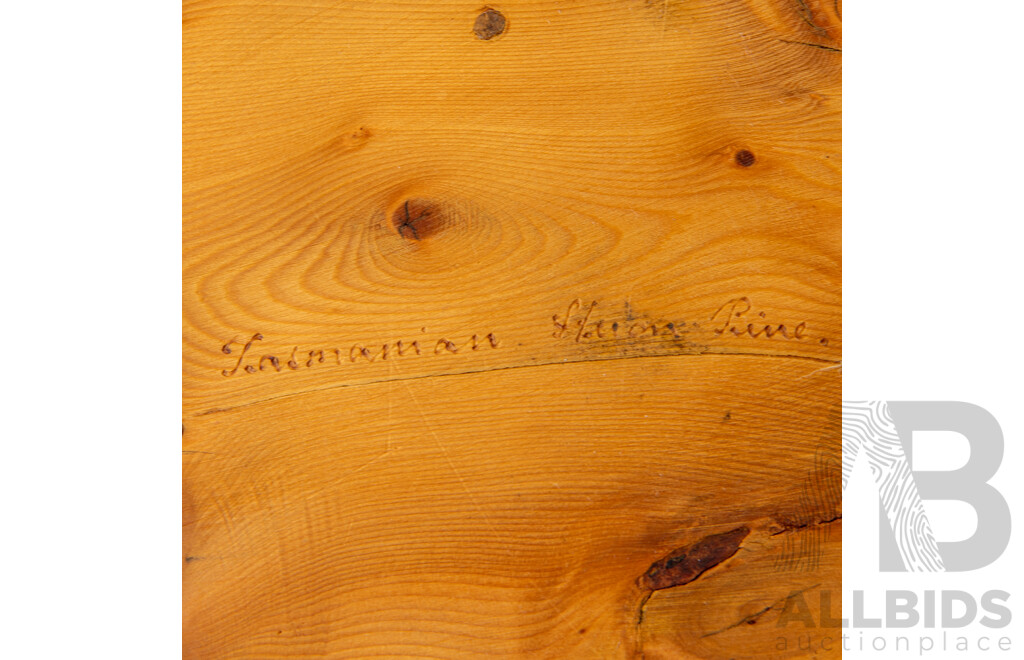 Three Australian Tasmanian Huon Pine Items