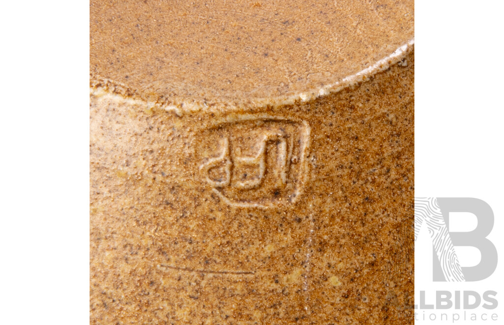 Collection Australian Local Studio Pottery Pieces Including Three Pieces by Julia Laybutt Goulburn, Three Sake Cups by B Anderson and More