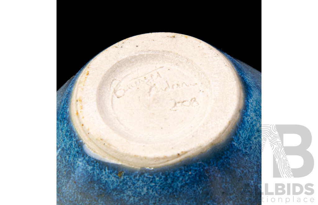 Collection Australian Local Studio Pottery Pieces Including Three Pieces by Julia Laybutt Goulburn, Three Sake Cups by B Anderson and More