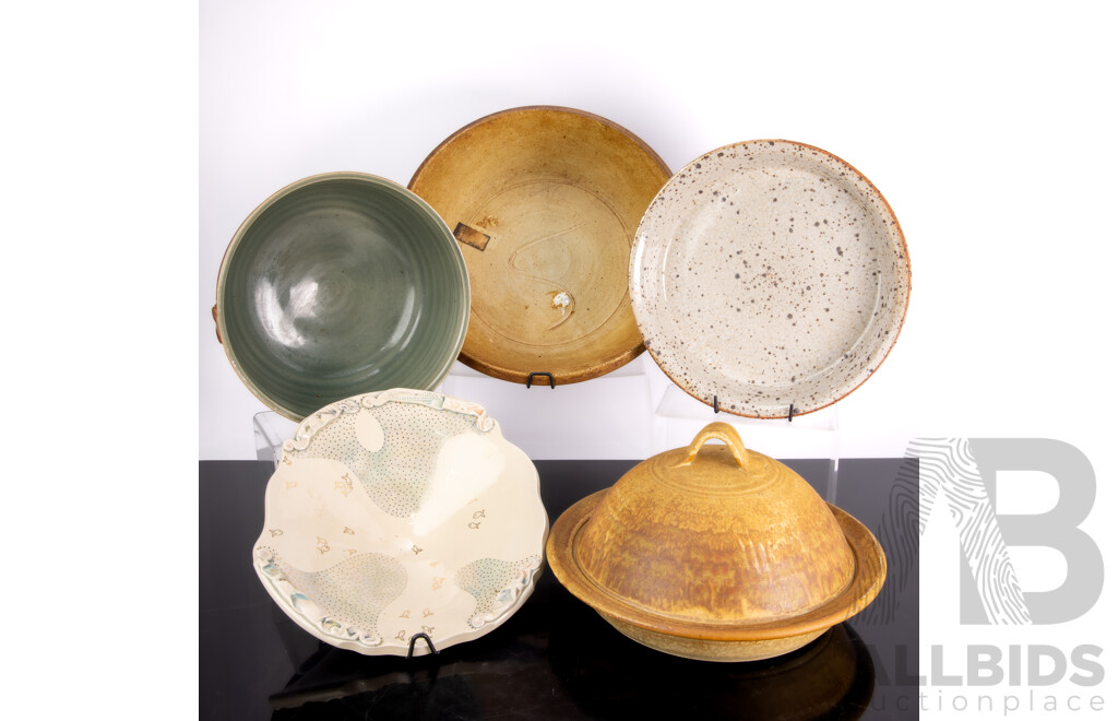 Collection Australian Local Studio Pottery Pieces