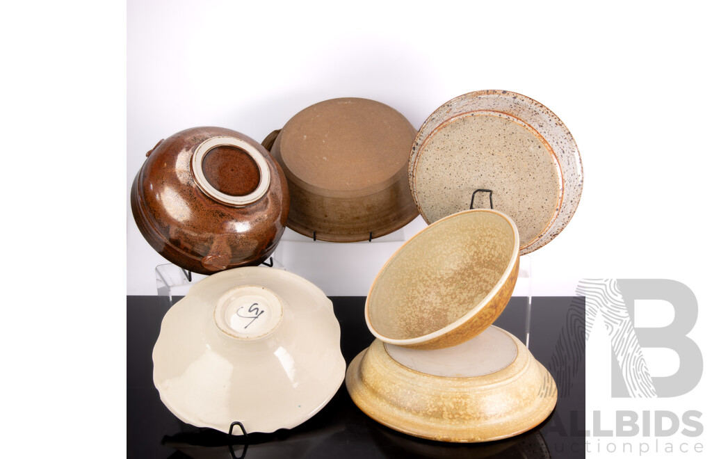 Collection Australian Local Studio Pottery Pieces
