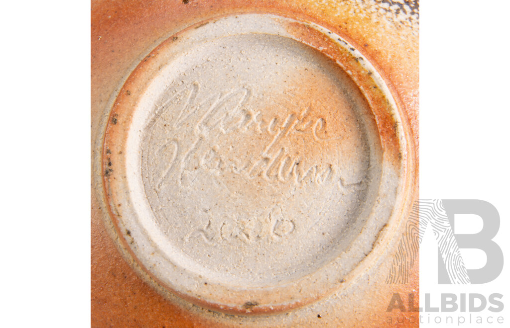 Collection Australian Local Studio Pottery Pieces Including Two Examples by Maryke Henderson and More