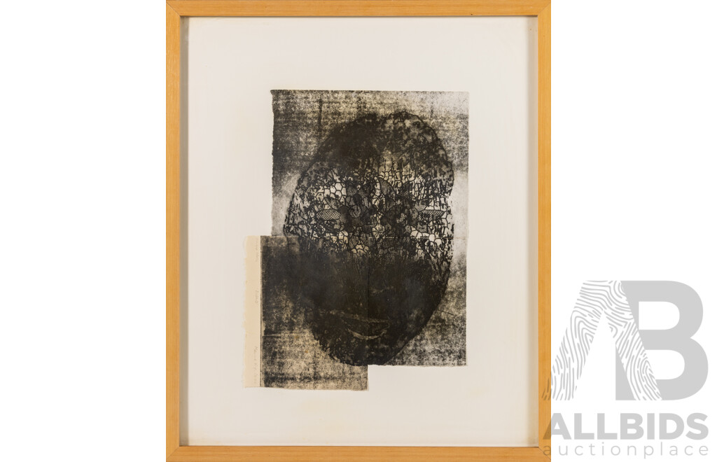 Marine Ky, (20th Century, Cambodian-Born Australian, 1966-), Cambodian Series - Blend (2000), Sugarlift Etching, Unique State, 53 x 63 cm (frame)