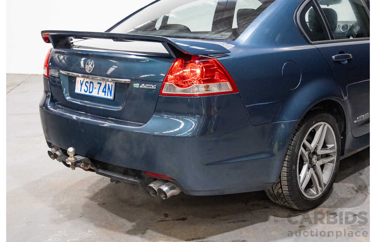 07/2012 Holden Commodore SS VE II Series 2 MY12 4d Sedan Karma Blue V8 6.0L