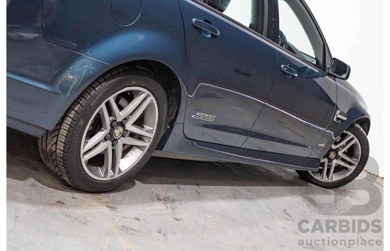 07/2012 Holden Commodore SS VE II Series 2 MY12 4d Sedan Karma Blue V8 6.0L