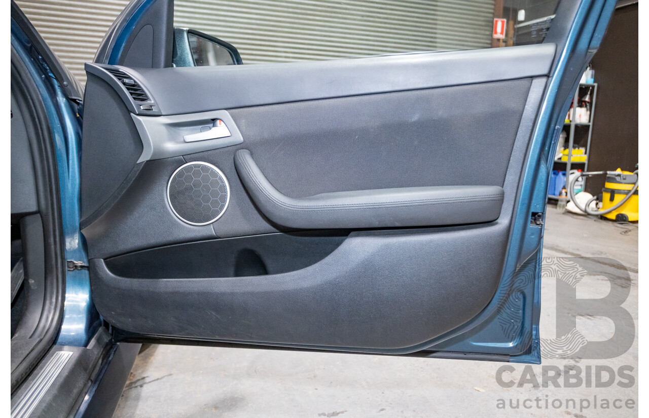 07/2012 Holden Commodore SS VE II Series 2 MY12 4d Sedan Karma Blue V8 6.0L