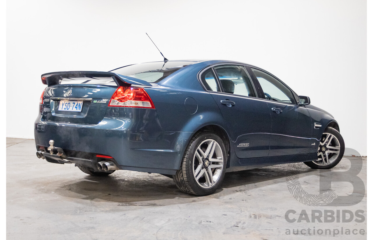 07/2012 Holden Commodore SS VE II Series 2 MY12 4d Sedan Karma Blue V8 6.0L