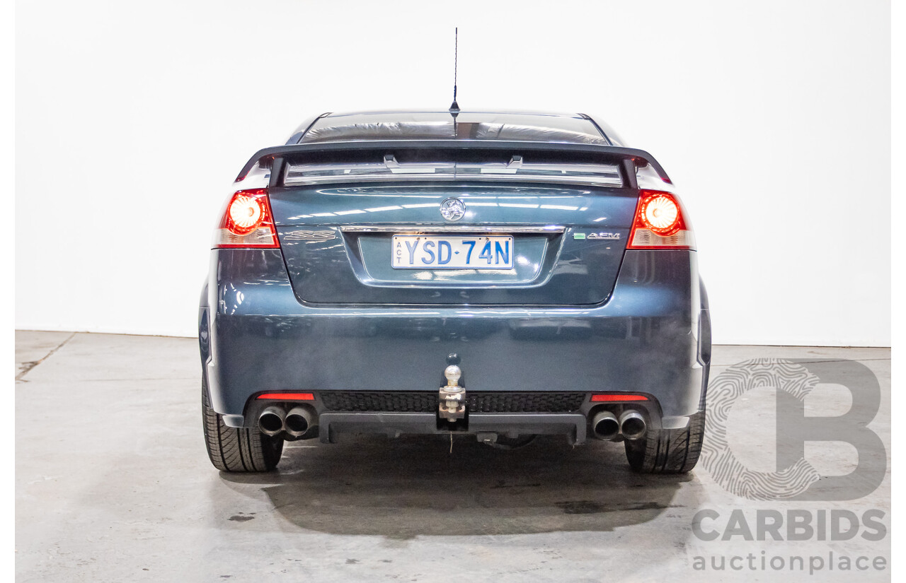 07/2012 Holden Commodore SS VE II Series 2 MY12 4d Sedan Karma Blue V8 6.0L