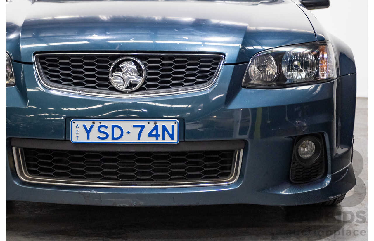 07/2012 Holden Commodore SS VE II Series 2 MY12 4d Sedan Karma Blue V8 6.0L